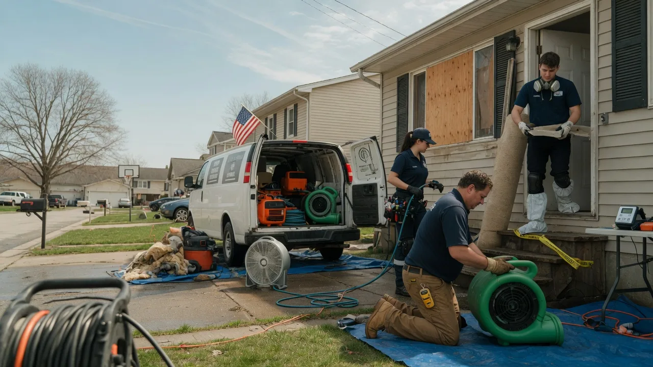 Water Damage Restoration in Glenwood, WV near me